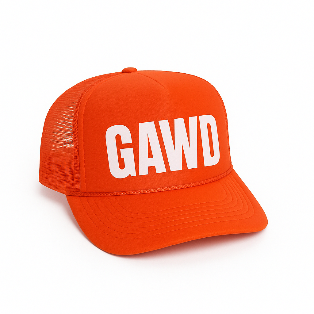 Mesh Orange GAWD Kap